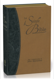 Segond NEG 1979 Bible avec commentaires de MacArthur souple