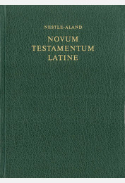 Novum Testamentum Latine - Nouveau Testament latin