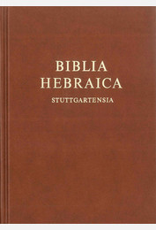 Biblia Hebraica Stuttgartensia (BHS)